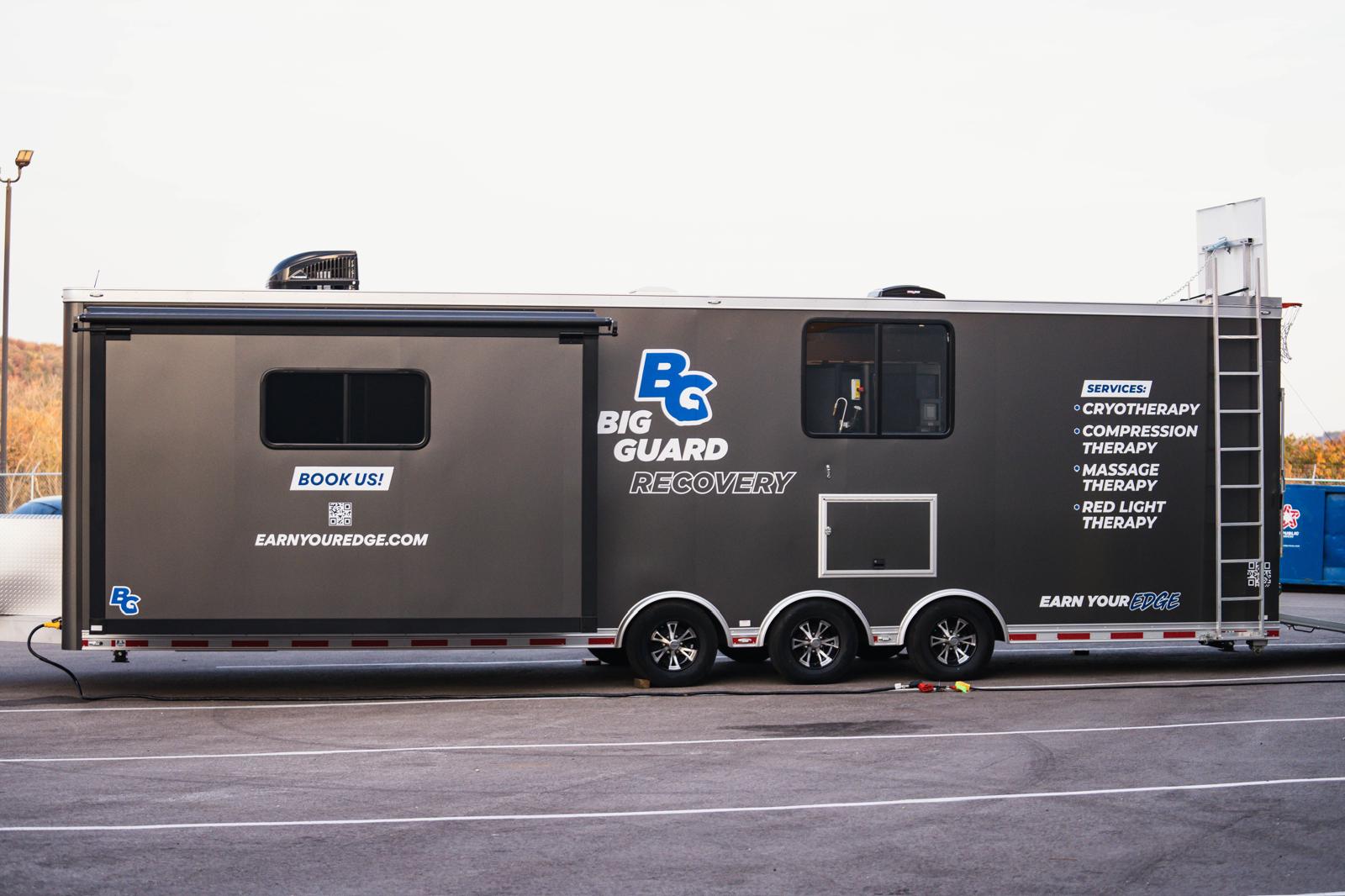 Big Guard Recovery mobile trailer